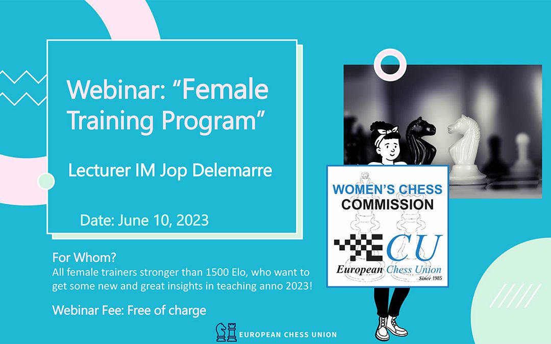 Female Chess Trainer webinar