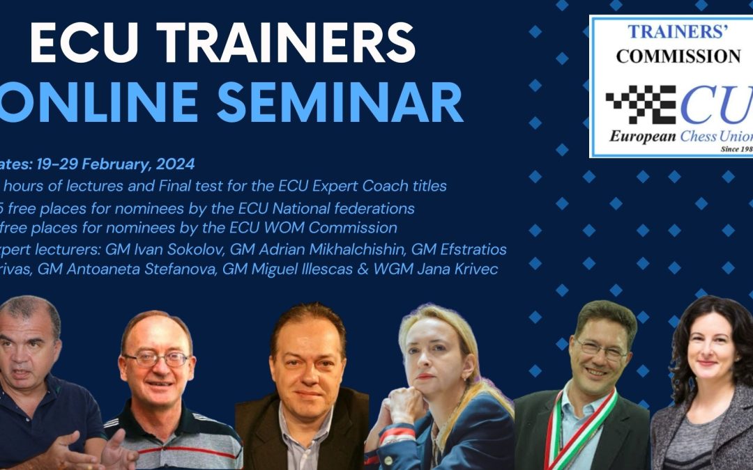 INVITATION to The 2nd ECU Trainers Online Seminar